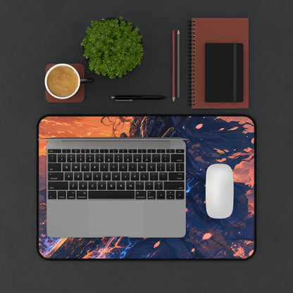 Warrior With Massive Sword - Anime Manga Gaming Desk Mat