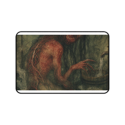 Akaname Bathroom Demon - Japanese Mythology Gaming Desk Mat