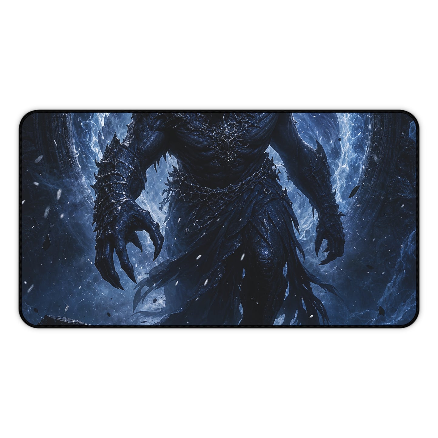Demon Emerging From Portal - Dark Fantasy Gaming Desk Mat