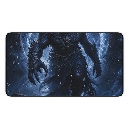 Demon Emerging From Portal - Dark Fantasy Gaming Desk Mat