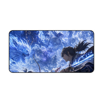 Battle Between Spirits And Humans - Anime Manga Gaming Desk Mat