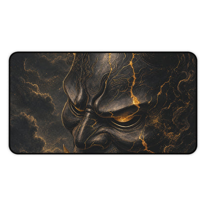 Oni Mask With Full Moon - Sudoni Brand Gaming Desk Mat