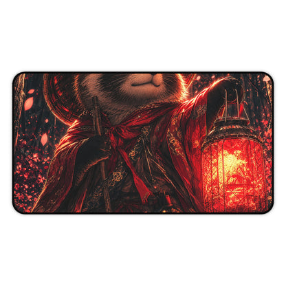 Tanuki In Forest - Anime Manga Gaming Desk Mat
