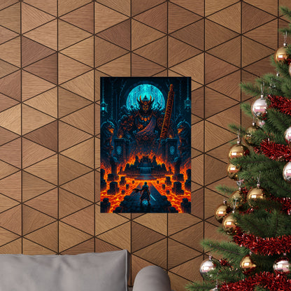 Boss Arenwith Lava - Gaming Culture Art Print (Matte Poster)