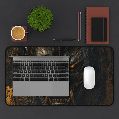 Oni Mask With Spider Web - Sudoni Brand Gaming Desk Mat