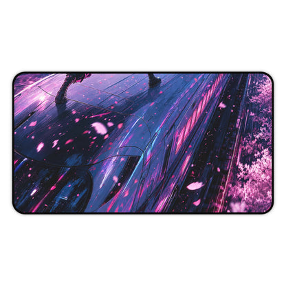 Battle Atop Moving Bullet Train - Anime Manga Gaming Desk Mat