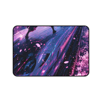 Battle Atop Moving Bullet Train - Anime Manga Gaming Desk Mat