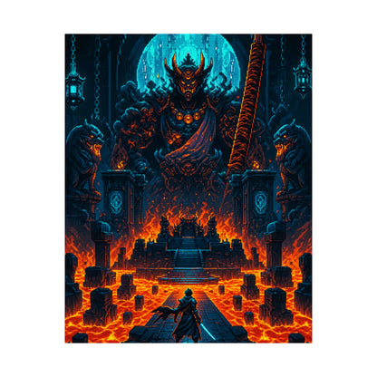 Boss Arenwith Lava - Gaming Culture Art Print (Matte Poster)