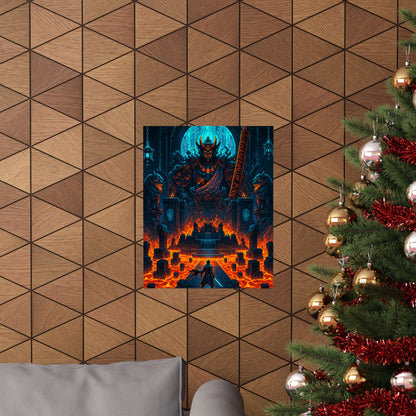 Boss Arenwith Lava - Gaming Culture Art Print (Matte Poster)