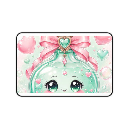 Cute Potion Bottle With Face - Kawaii Gaming Gaming Desk Mat