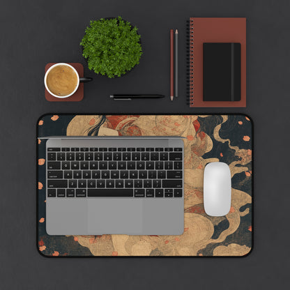 Ubume Ghost Mother - Japanese Mythology Gaming Desk Mat