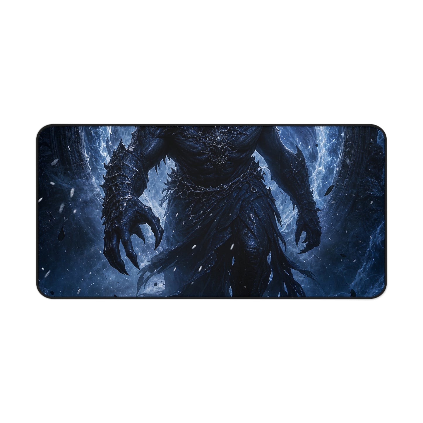 Demon Emerging From Portal - Dark Fantasy Gaming Desk Mat