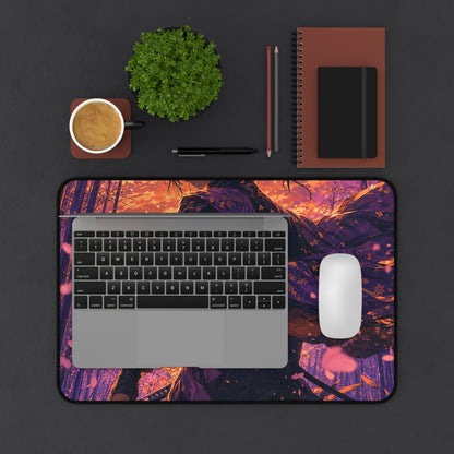 Swordsmin Bamboo Grove - Anime Manga Gaming Desk Mat