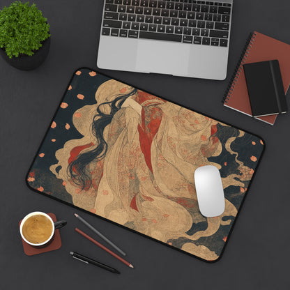 Ubume Ghost Mother - Japanese Mythology Gaming Desk Mat