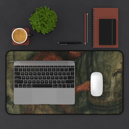Akaname Bathroom Demon - Japanese Mythology Gaming Desk Mat