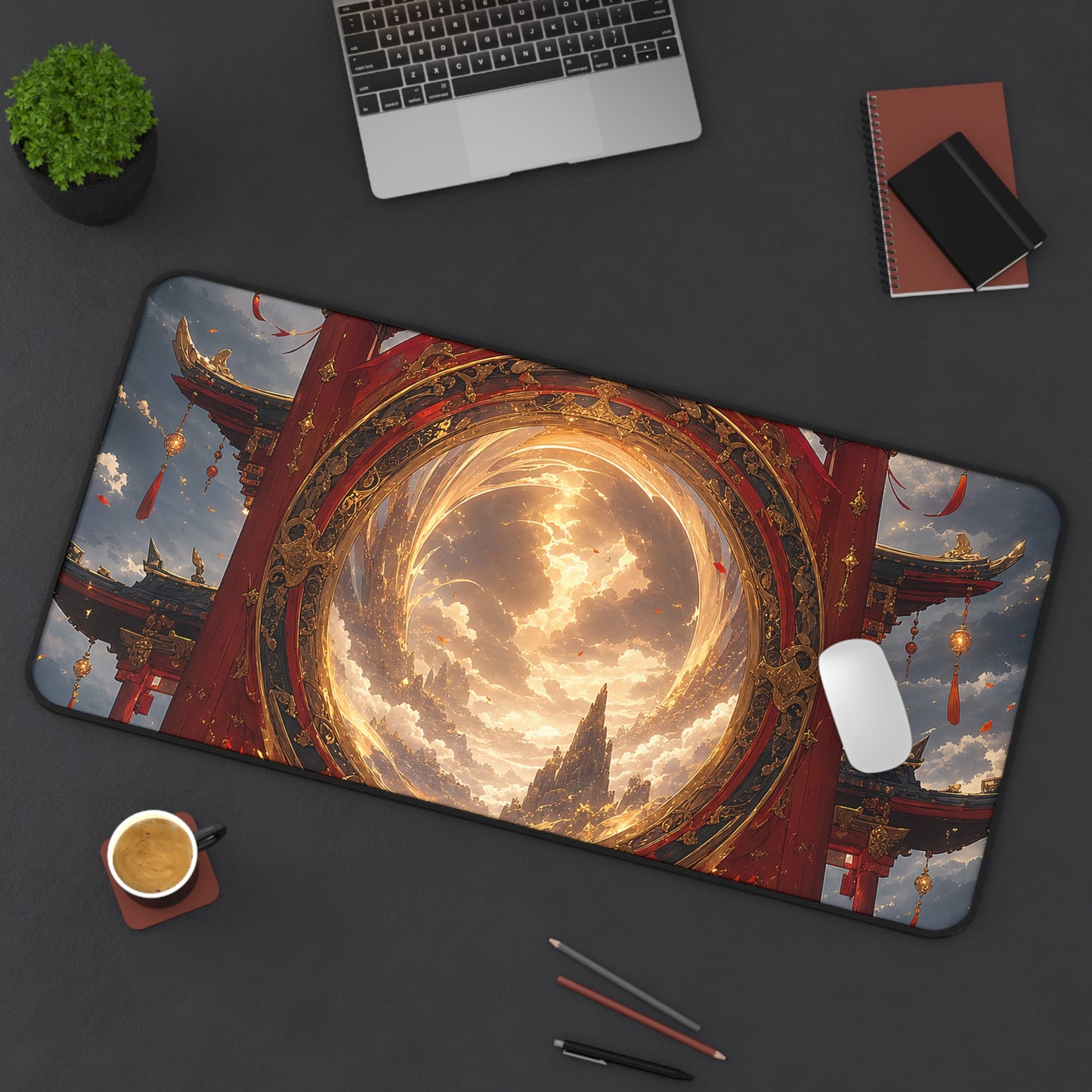 Spirit Realm Gateway - Anime Manga Gaming Desk Mat