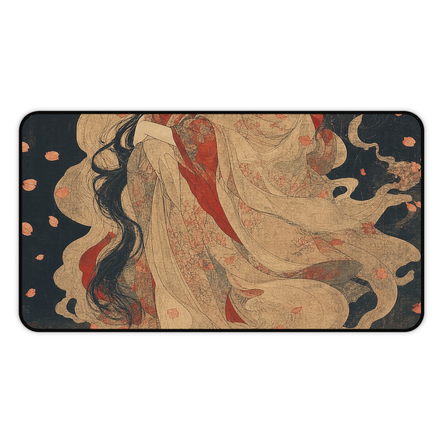 Ubume Ghost Mother - Japanese Mythology Gaming Desk Mat