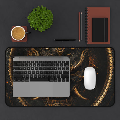 Oni Mask With Ouroboros - Sudoni Brand Gaming Desk Mat