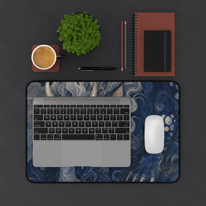 Baku Eating Nightmares - Japanese Mythology Gaming Desk Mat - Moikas