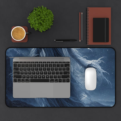 Banshee Wailing Over Moor - Dark Fantasy Gaming Desk Mat - Moikas