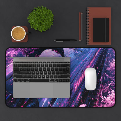 Battle Atop Moving Bullet Train - Anime Manga Gaming Desk Mat - Moikas