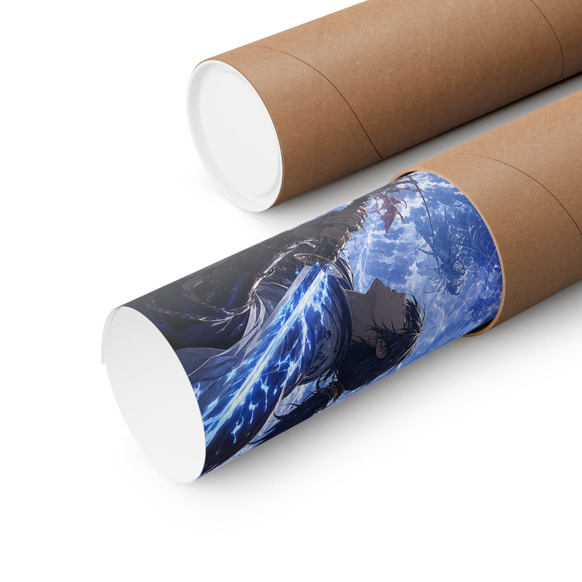 Battle Between Spirits And Humans - Anime Manga Art Print (Matte Poster) - Moikas