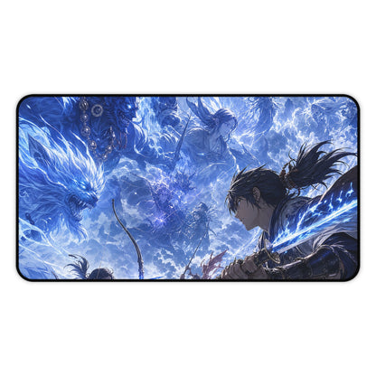 Battle Between Spirits And Humans - Anime Manga Gaming Desk Mat - Moikas