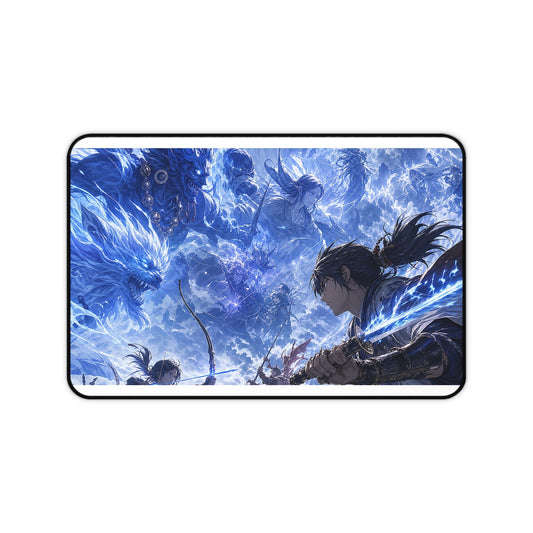Battle Between Spirits And Humans - Anime Manga Gaming Desk Mat - Moikas