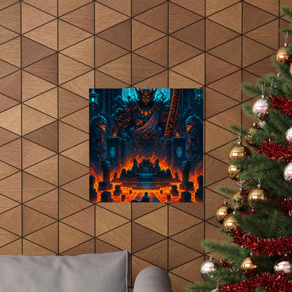 Boss Arenwith Lava - Gaming Culture Art Print (Matte Poster) - Moikas