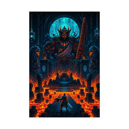Boss Arenwith Lava - Gaming Culture Art Print (Matte Poster) - Moikas