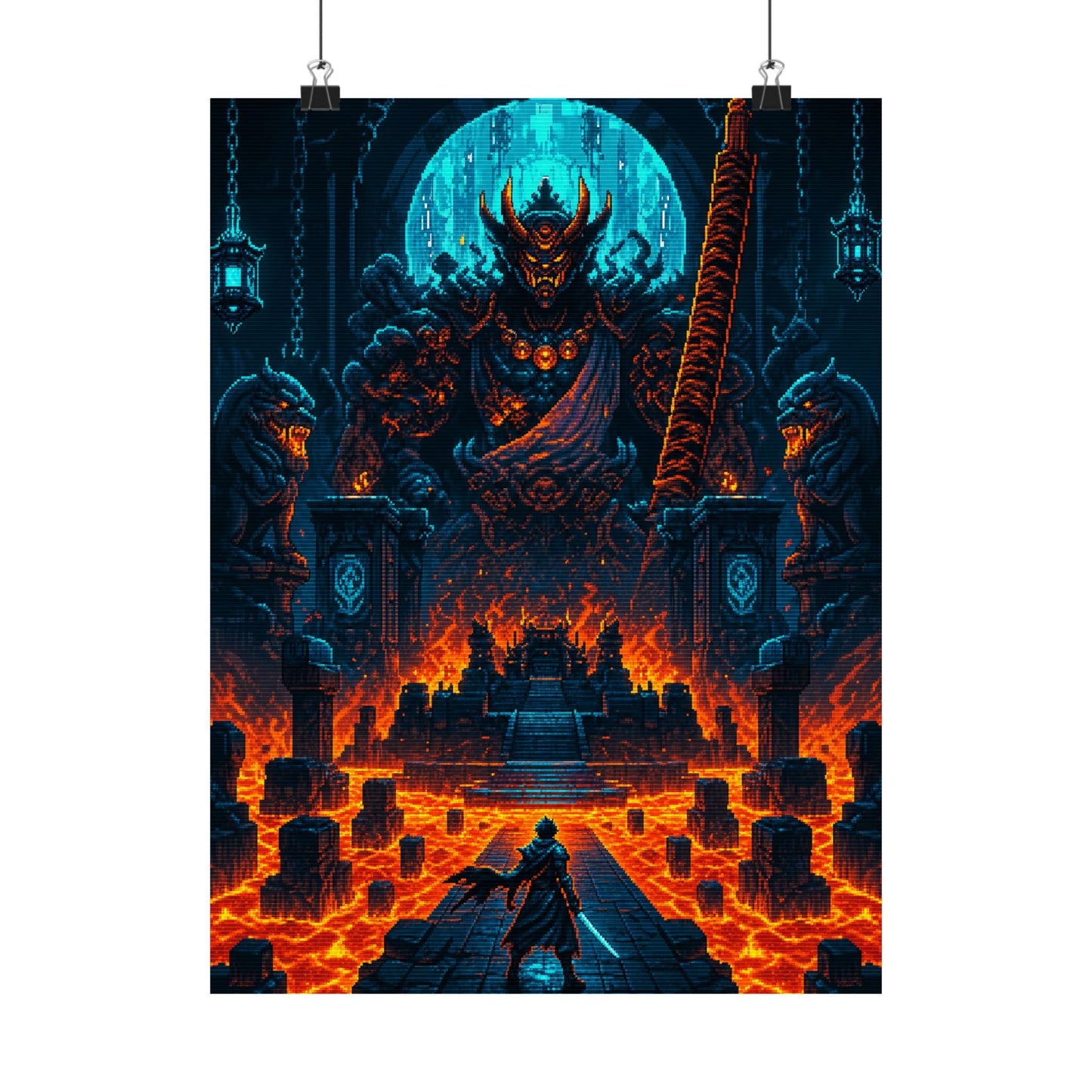 Boss Arenwith Lava - Gaming Culture Art Print (Matte Poster) - Moikas