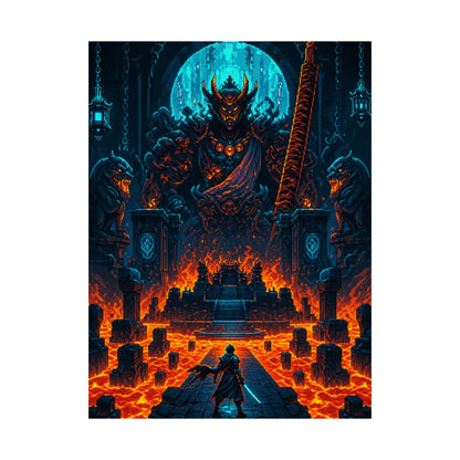Boss Arenwith Lava - Gaming Culture Art Print (Matte Poster) - Moikas