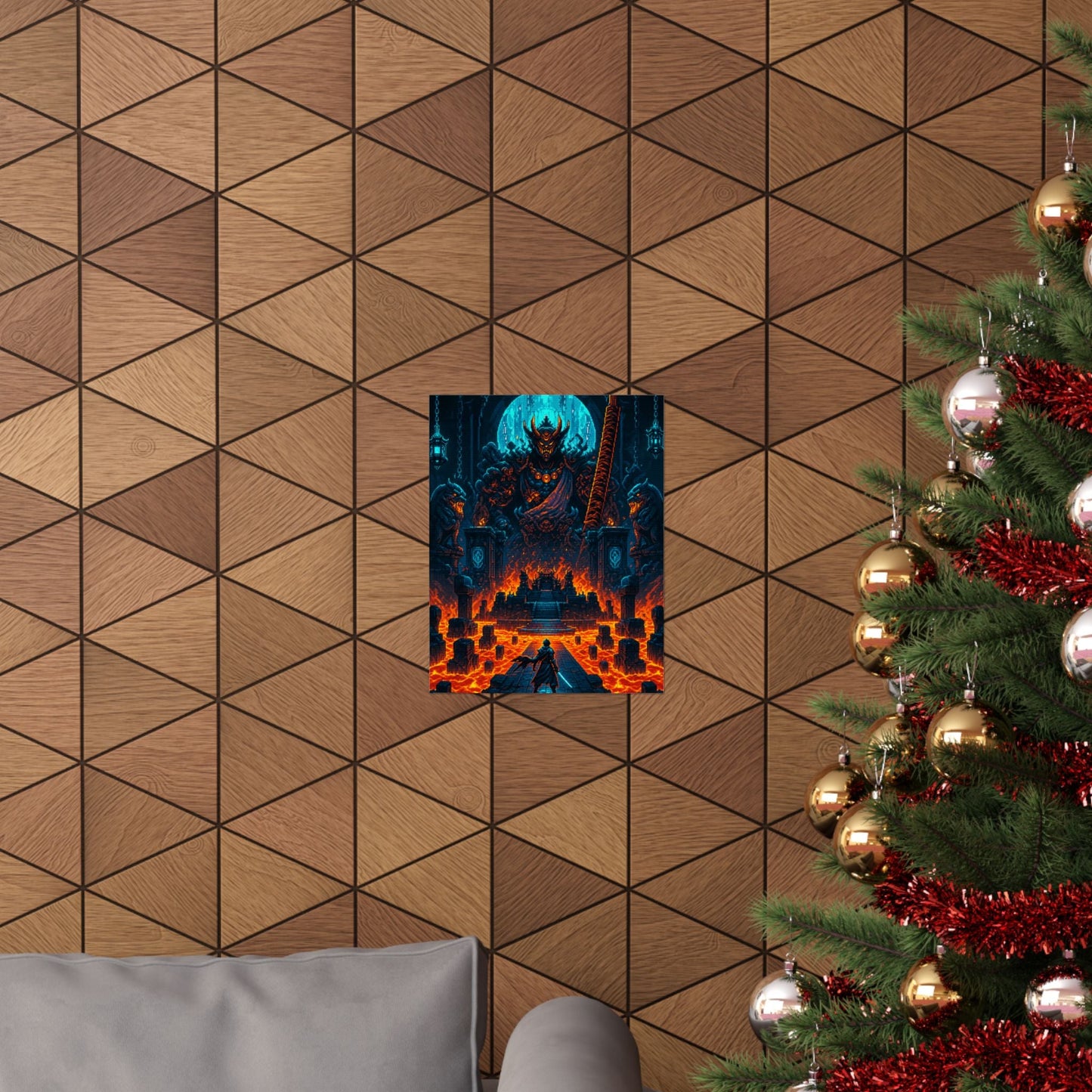 Boss Arenwith Lava - Gaming Culture Art Print (Matte Poster) - Moikas