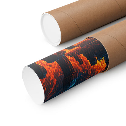 Boss Arenwith Lava - Gaming Culture Art Print (Matte Poster) - Moikas