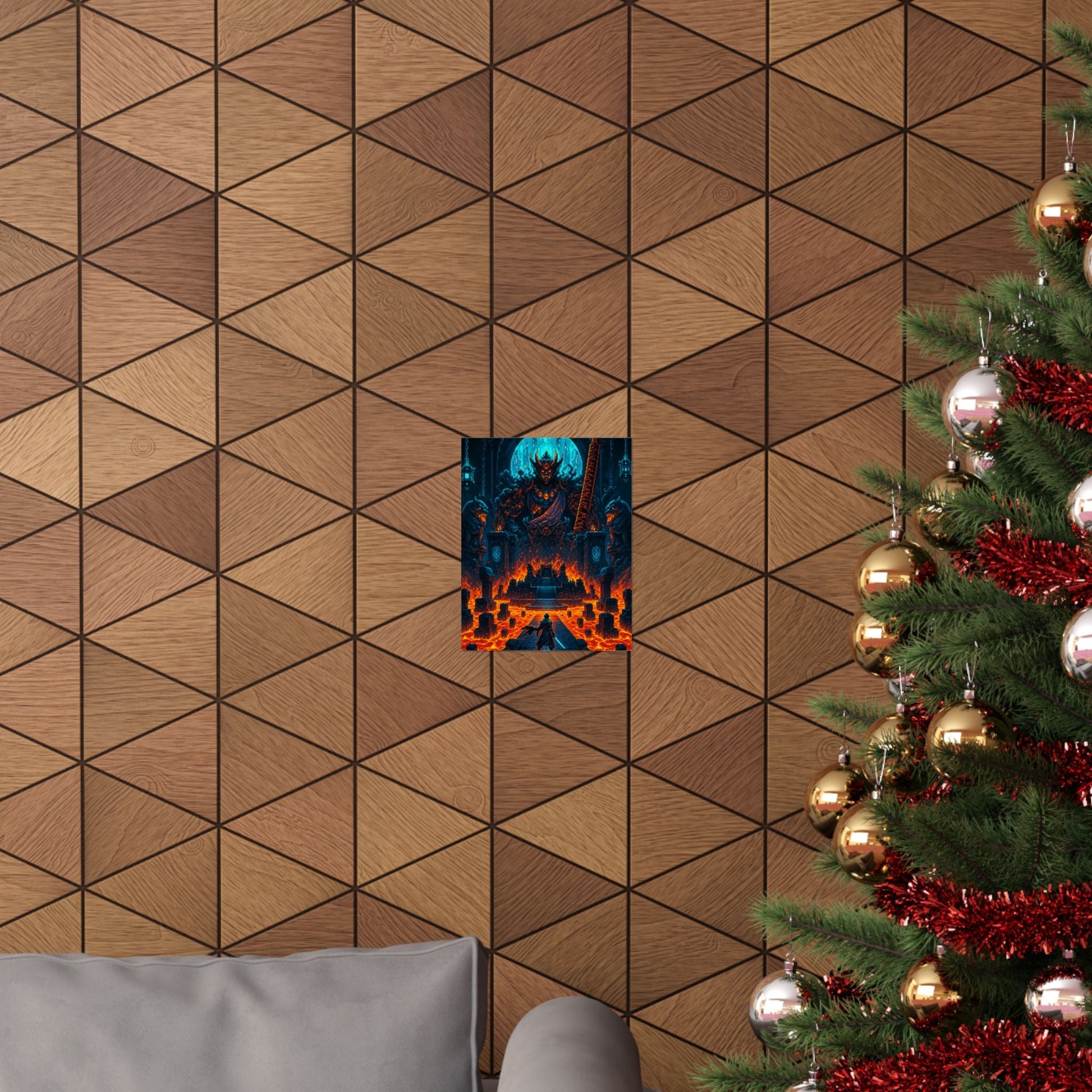 Boss Arenwith Lava - Gaming Culture Art Print (Matte Poster) - Moikas