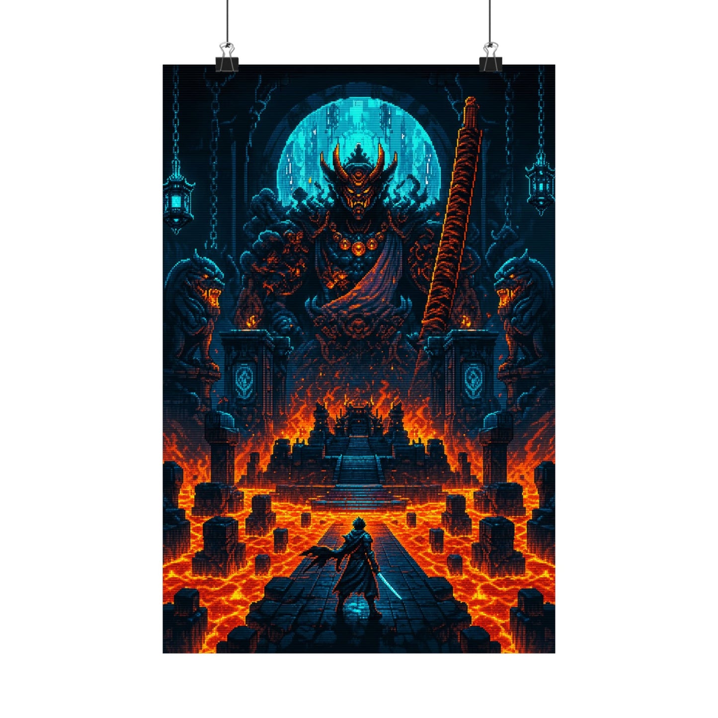 Boss Arenwith Lava - Gaming Culture Art Print (Matte Poster) - Moikas