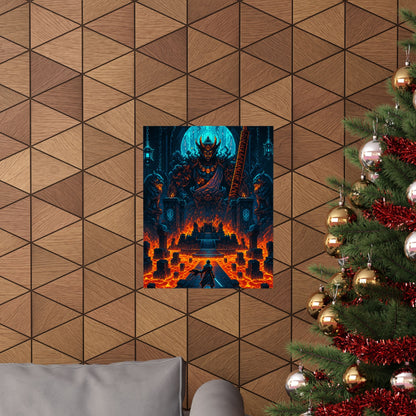 Boss Arenwith Lava - Gaming Culture Art Print (Matte Poster) - Moikas