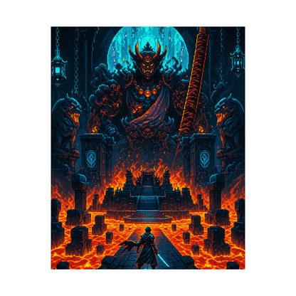 Boss Arenwith Lava - Gaming Culture Art Print (Matte Poster) - Moikas