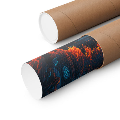 Boss Arenwith Lava - Gaming Culture Art Print (Matte Poster) - Moikas