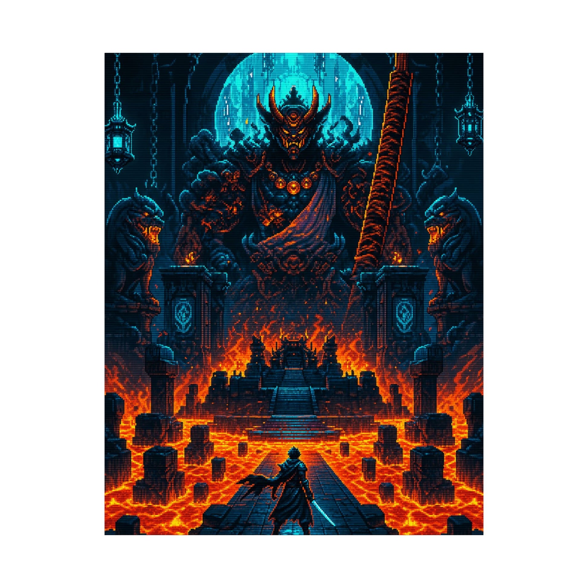 Boss Arenwith Lava - Gaming Culture Art Print (Matte Poster) - Moikas