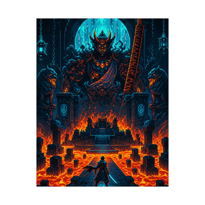 Boss Arenwith Lava - Gaming Culture Art Print (Matte Poster) - Moikas