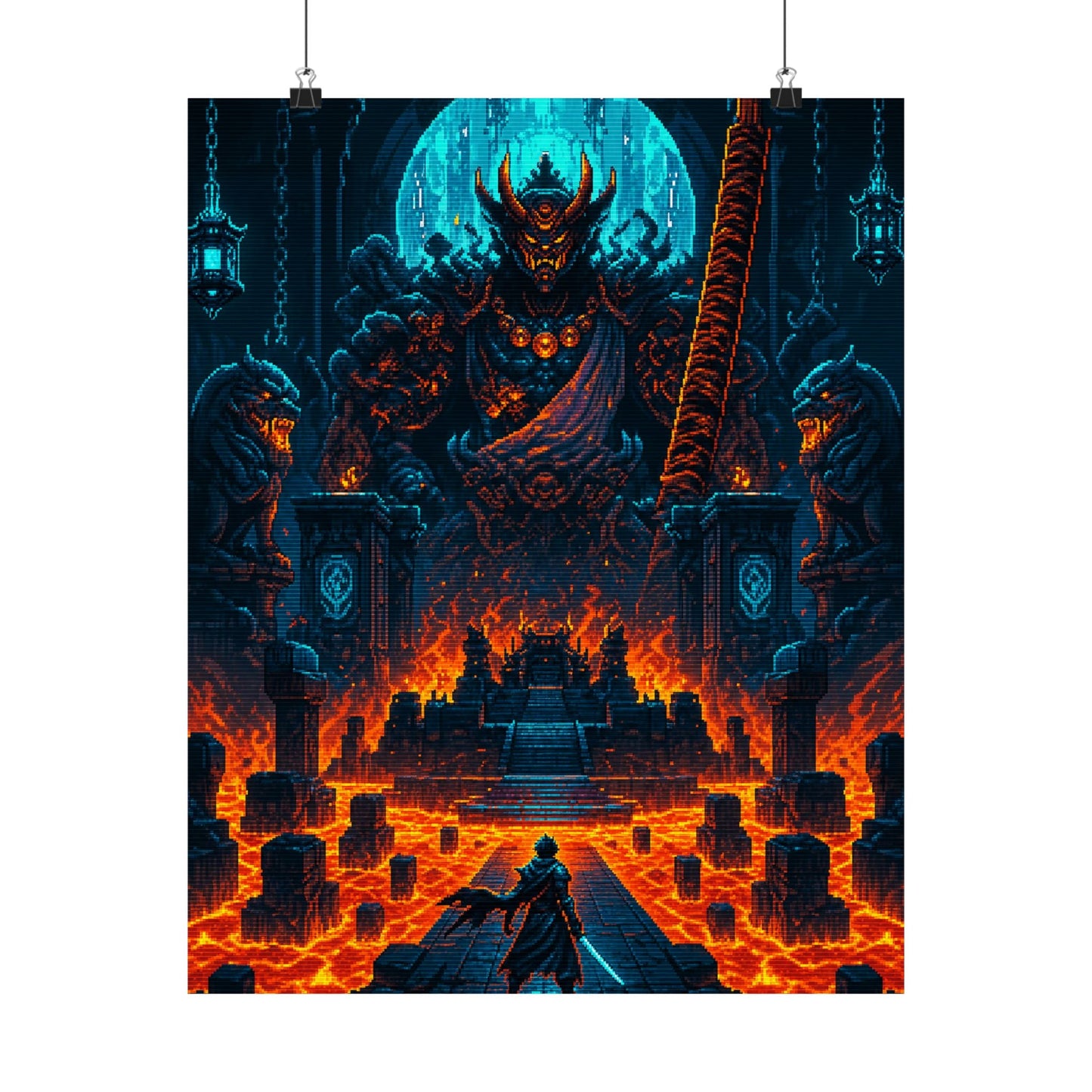 Boss Arenwith Lava - Gaming Culture Art Print (Matte Poster) - Moikas