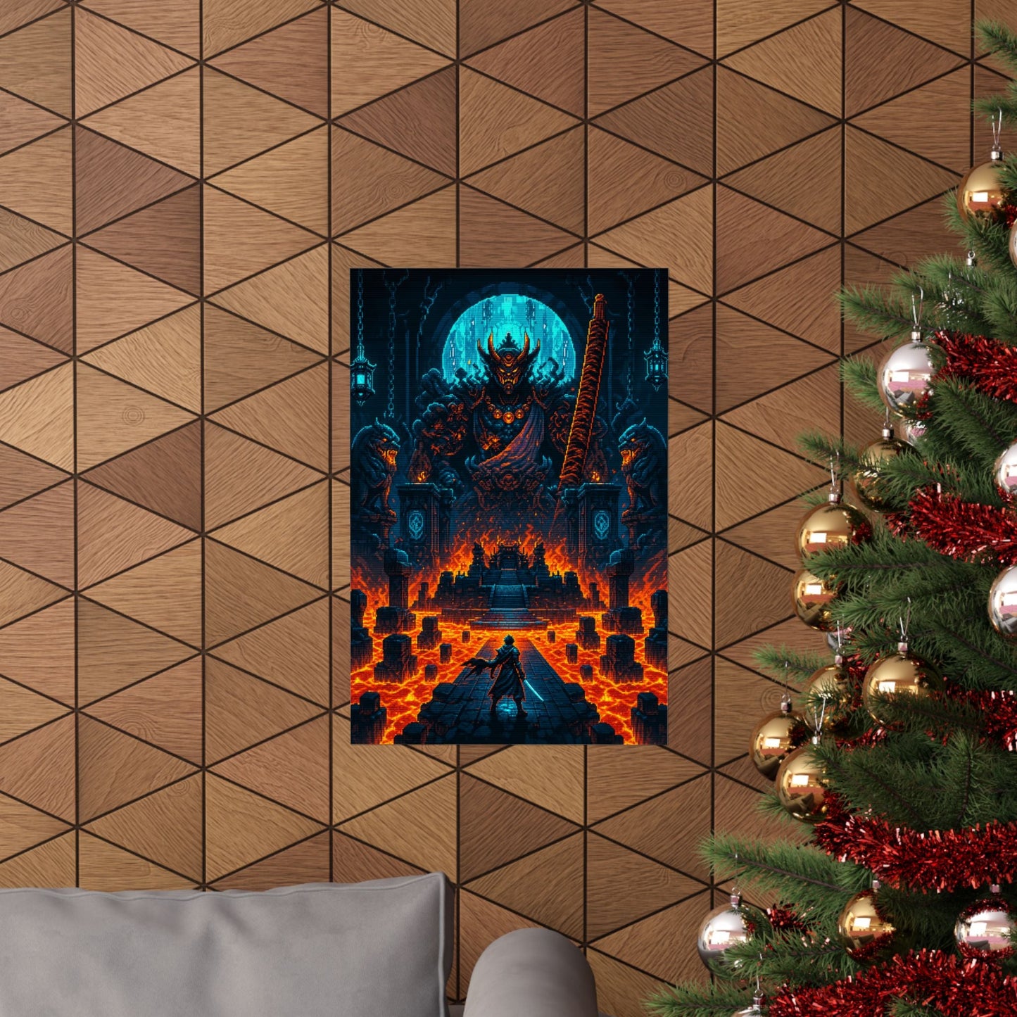 Boss Arenwith Lava - Gaming Culture Art Print (Matte Poster) - Moikas