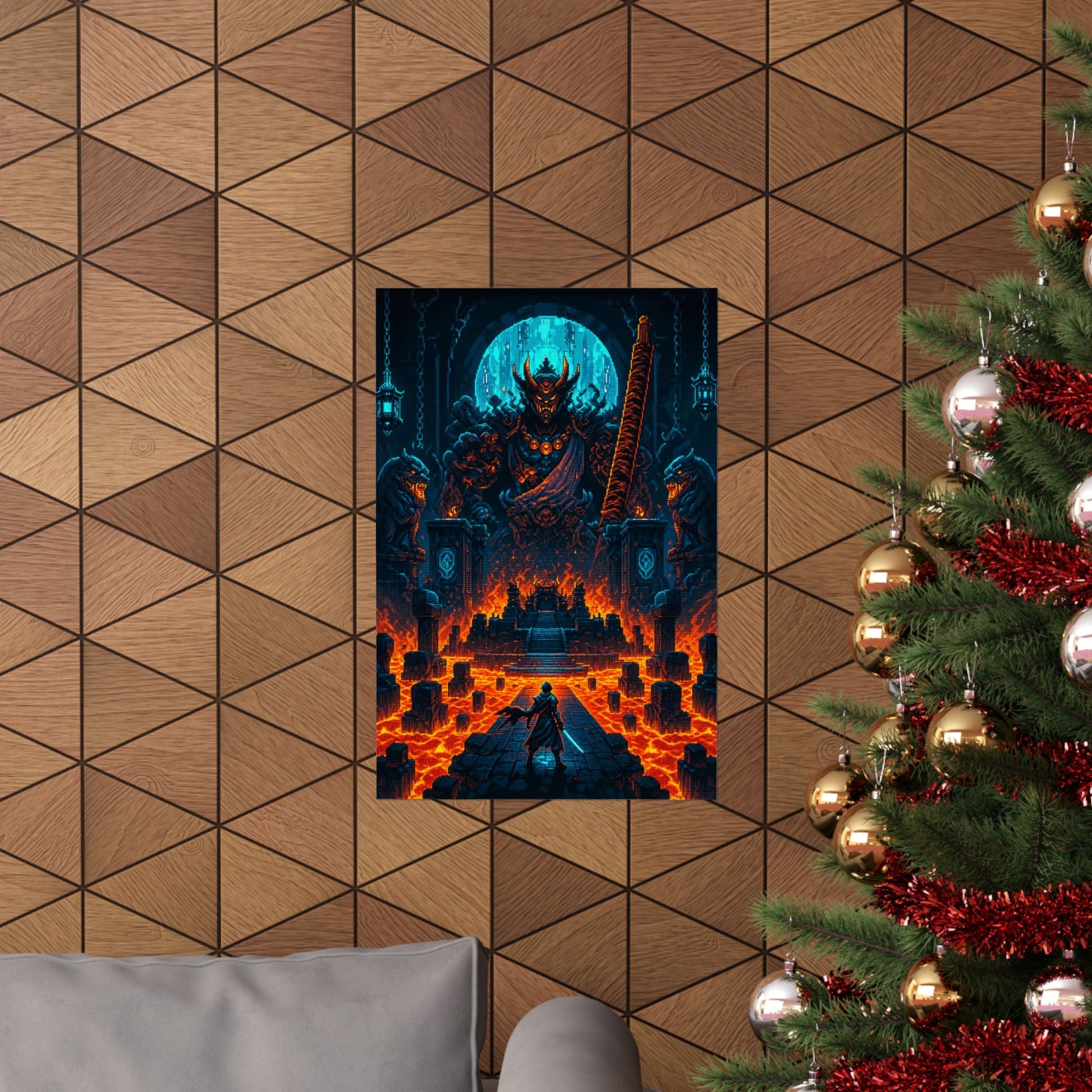 Boss Arenwith Lava - Gaming Culture Art Print (Matte Poster) - Moikas