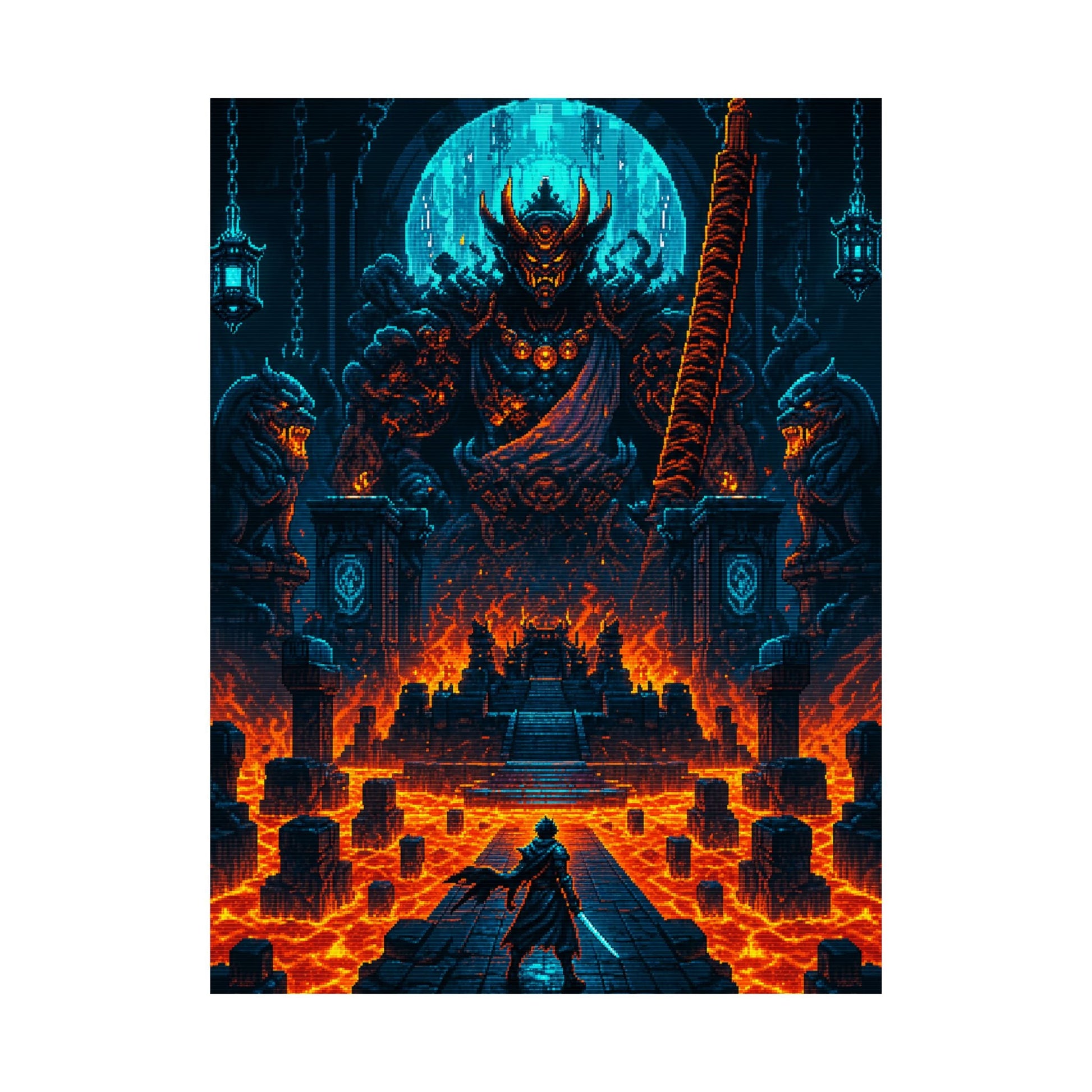 Boss Arenwith Lava - Gaming Culture Art Print (Matte Poster) - Moikas