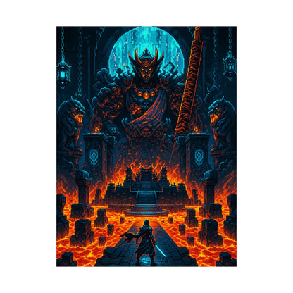 Boss Arenwith Lava - Gaming Culture Art Print (Matte Poster) - Moikas