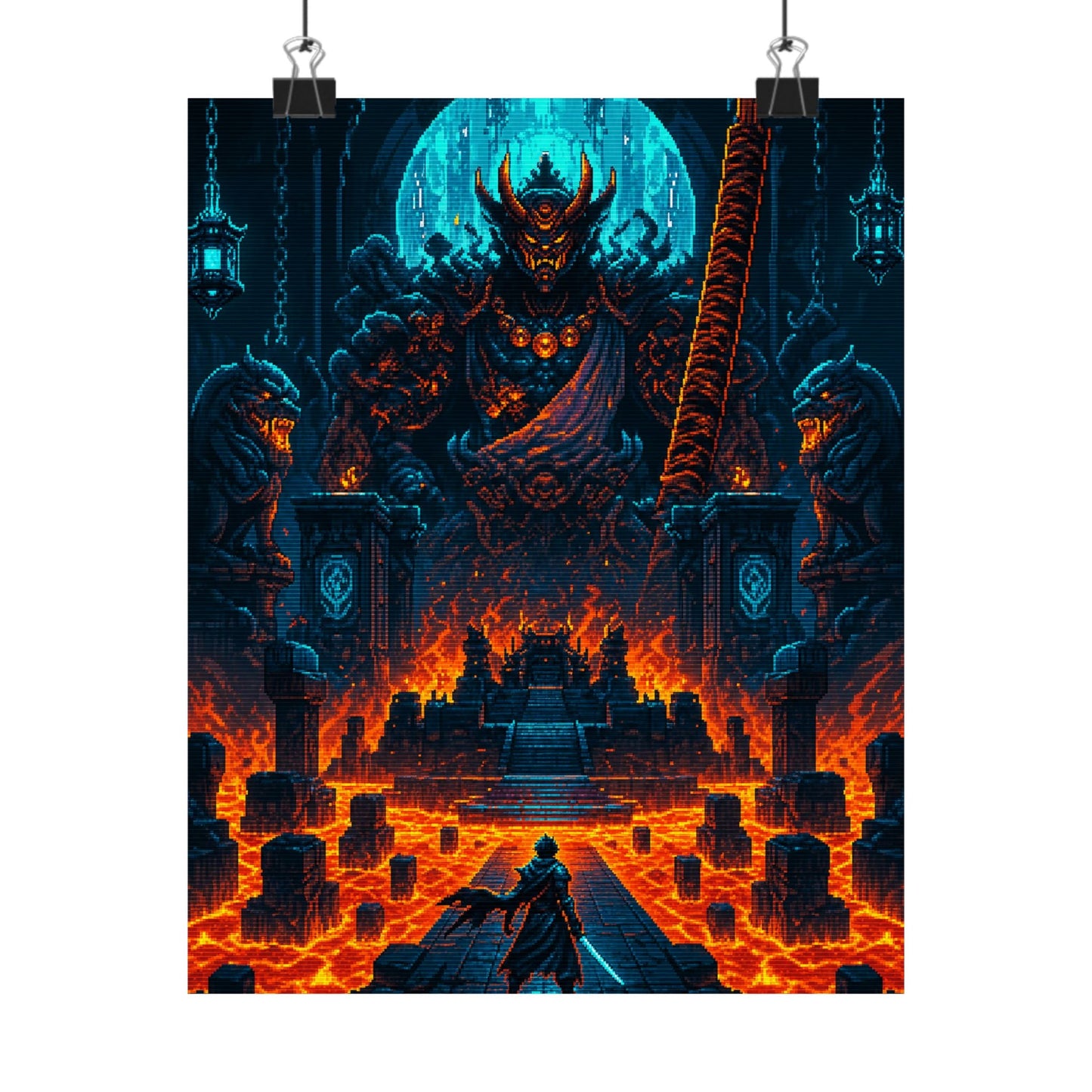 Boss Arenwith Lava - Gaming Culture Art Print (Matte Poster) - Moikas