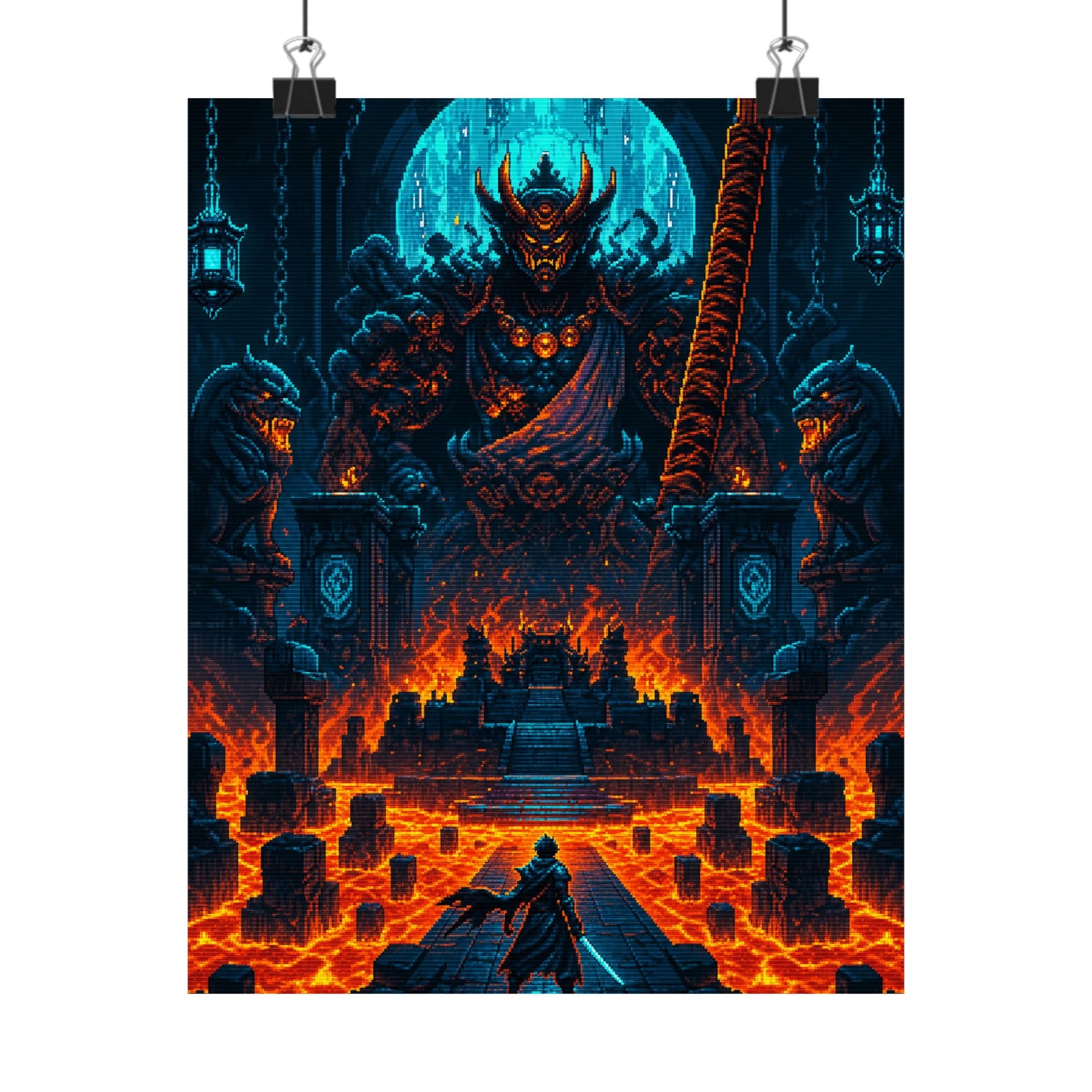 Boss Arenwith Lava - Gaming Culture Art Print (Matte Poster) - Moikas