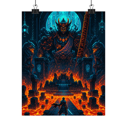 Boss Arenwith Lava - Gaming Culture Art Print (Matte Poster) - Moikas