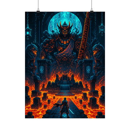Boss Arenwith Lava - Gaming Culture Art Print (Matte Poster) - Moikas